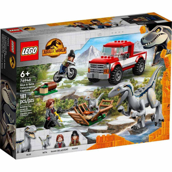 Конструктор LEGO "Захват Динозавров Блу и Бета"