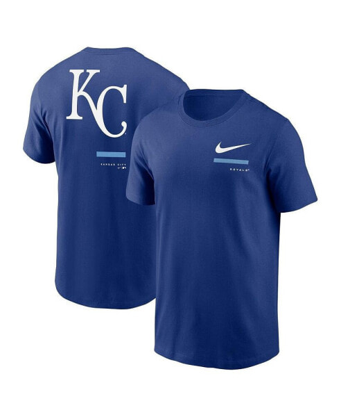 Men's Royal Kansas City Royals Over the Shoulder T-shirt