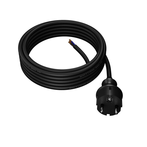 Кабель Awtools с 3M 3x1.5 Black H05VV-F Плагин