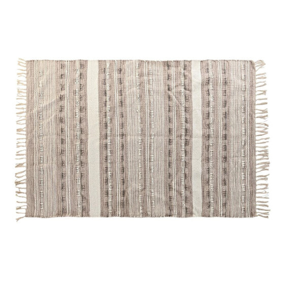 Ковер DKD Home Decor бахрома Boho полиэстер Хлопок (120 x 180 cm)