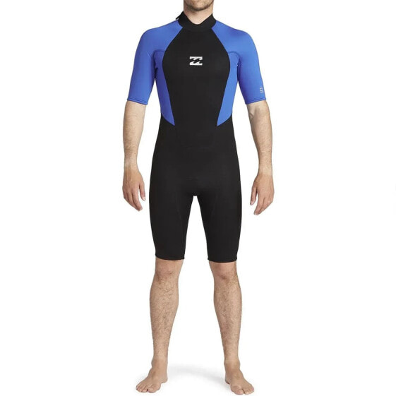 BILLABONG 22 Intruder Short Sleeve Back Zip Neoprene Suit