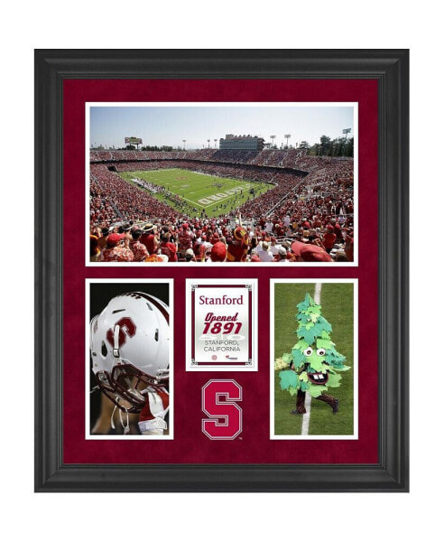 Stanford Cardinals Stanford Stadium Framed 20'' x 24'' 3-Opening Collage