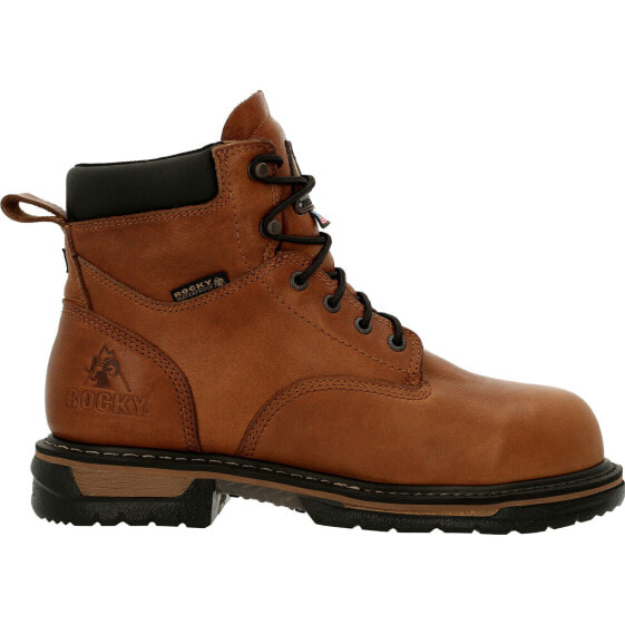 Ботинки мужские Rocky IronClad Steel Toe Waterproof RKK0330 из кожи коричневые