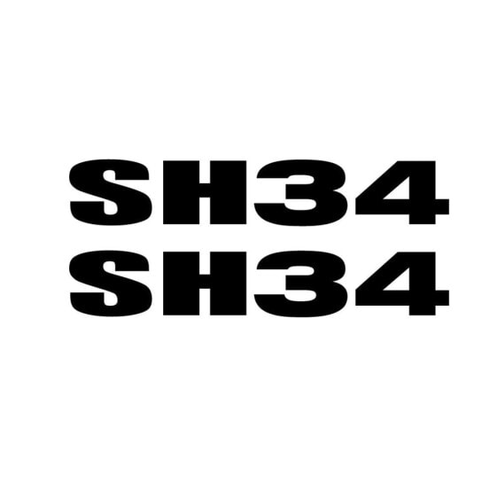 SHAD SH34 Side Sticker Set