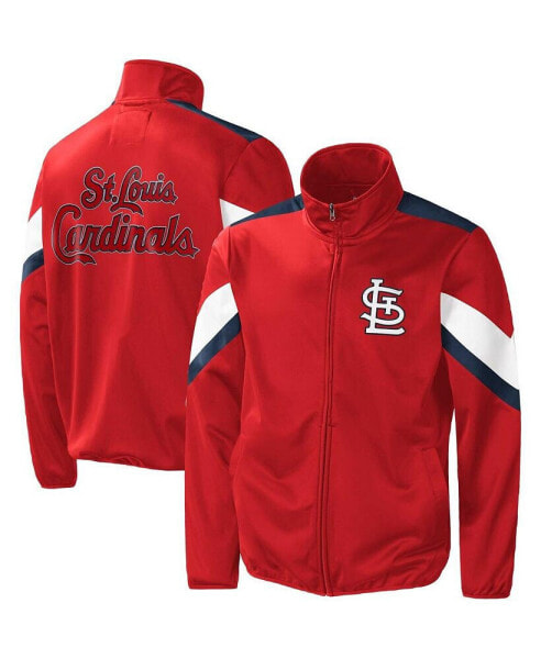 Куртка мужская G-III Sports by Carl Banks красная St. Louis Cardinals Earned Run полноразмерная