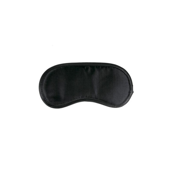 Black Satin Eye Mask