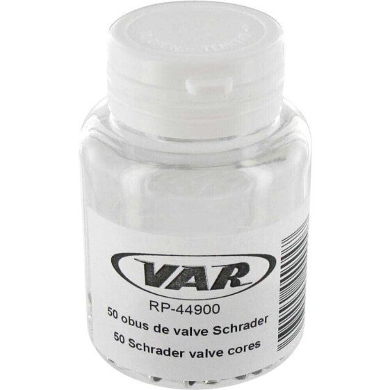 VAR Bottle Of 50 Schrader Valve Cores