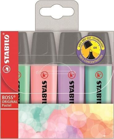 Stabilo Zakreślacz Boss Pastel Etui (234838)