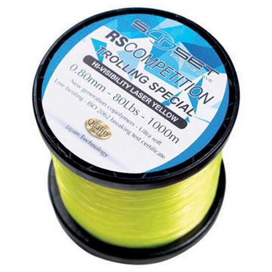 SUNSET RS Competition Trolling Hi-Visibility Laser 1000 m Monofilament