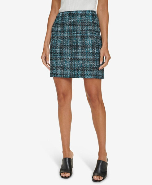 Women's Tweed Pencil Skirt