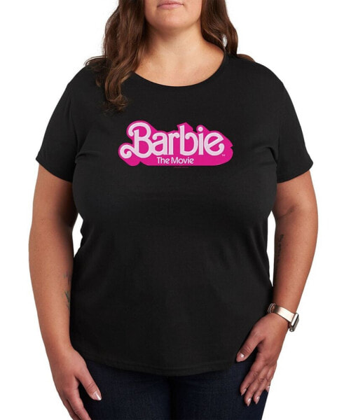 Air Waves Trendy Plus Size Barbie Graphic T-shirt