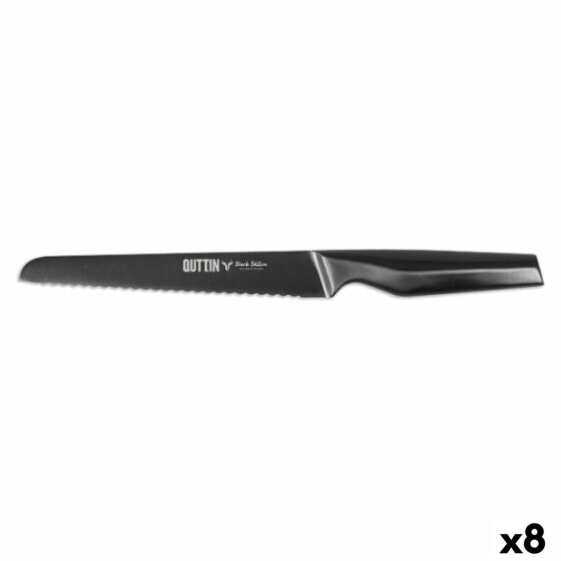 Нож для хлеба Quttin Black Edition 8 штук 20 cm