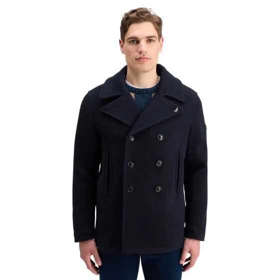 SCOTCH & SODA Wool Blend Peacoat jacket