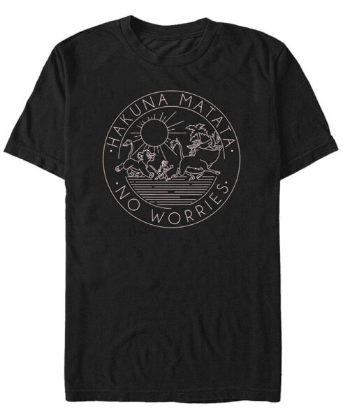 Men's Hakuna Line Short Sleeve Crew T-shirt