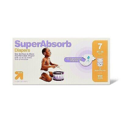 Disposable Diapers Economy Pack - Size 7 - 112ct - up & up