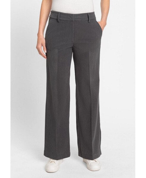 Women's Anna Fit Wide Leg Corduroy Trouser