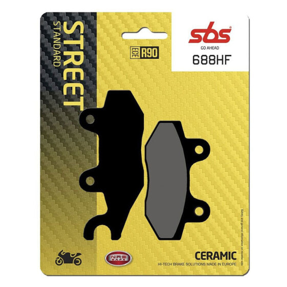 SBS Hi-Tech 688HF Ceramic Brake Pads