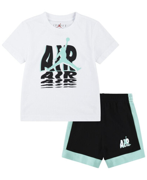 Little Boys Galaxy Tee and Shorts Set