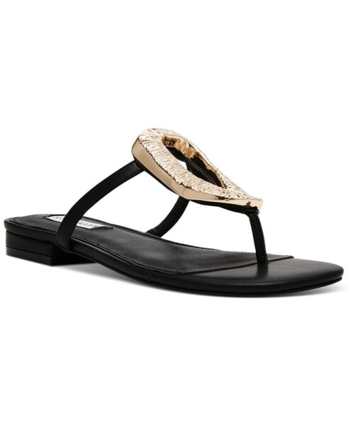 Women's Melo Ornament Embellished T-Strap Slide Sandals