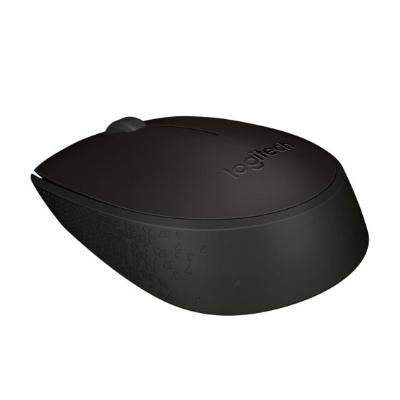 Logitech M170 Wireless Mouse - Ambidextrous - Optical - RF Wireless - Black