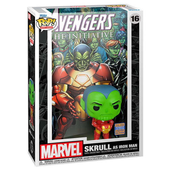 FUNKO POP Album Marvel Avengers Skrull As Iron Man Exclusive