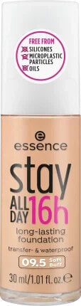 Foundation Stay All Day 16h Long-Lasting 09.5 Soft Buff, 30 ml