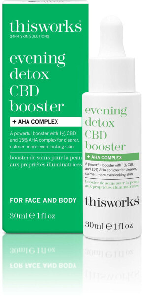 Evening Detox CBD Booster + AHA