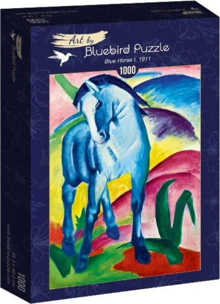 Bluebird Puzzle Puzzle 1000 Niebieski koń, Franz Marc 1911