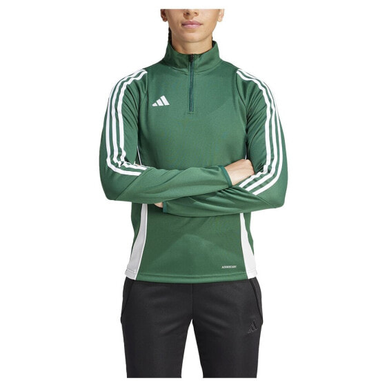 ADIDAS Tiro24 Half Zip Sweatshirt Training