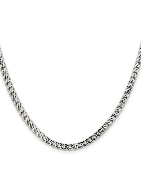 Chisel stainless Steel 4mm Franco Chain Necklace