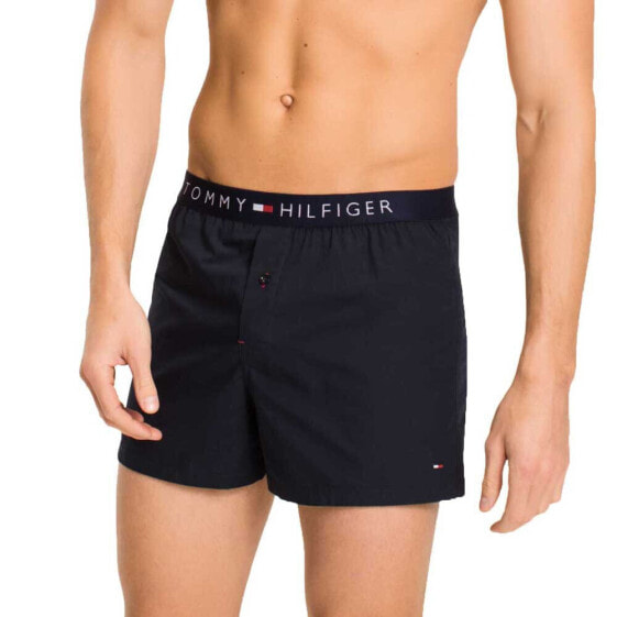 TOMMY HILFIGER Cotton Woven Icon Boxer