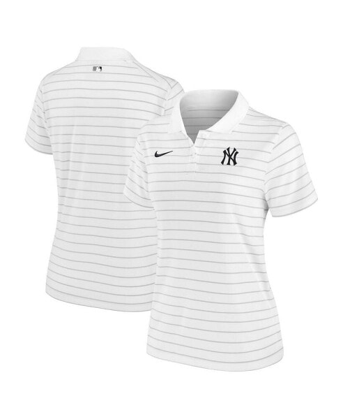 Поло женское Nike Authentic Collection Victory New York Yankees белое