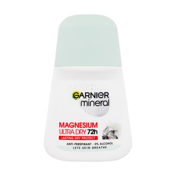 Garnier Mineral Magnesium Ultra Dry 72h 50 ml antiperspirant Roll-on für Frauen