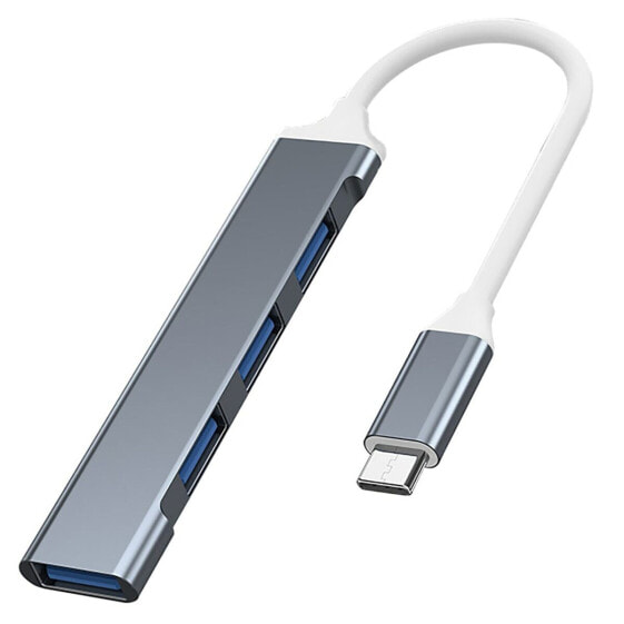 USB-разветвитель Vakoss TC-4125X Серебристый