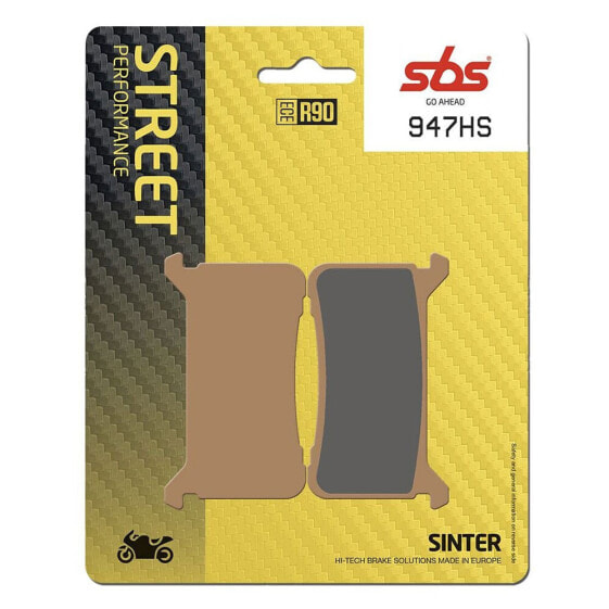 Тормозные накладки SBS Hi-Tech Street 947HS Sintered Brake Pads Dual Carbon