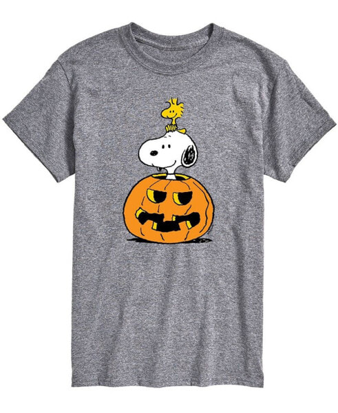 Men's Peanuts Snoopy Pumpkin T-shirt
