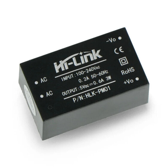 Блок питания Hi-Link HLK-PM01 100V-240VAC / 5VDC - 0.6A