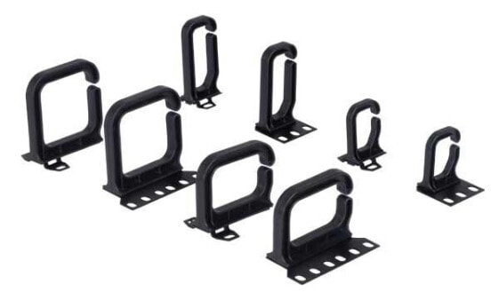 Conteg Plastic cable brackets vertical 40x50 mm - Black - 50 mm - 40 mm
