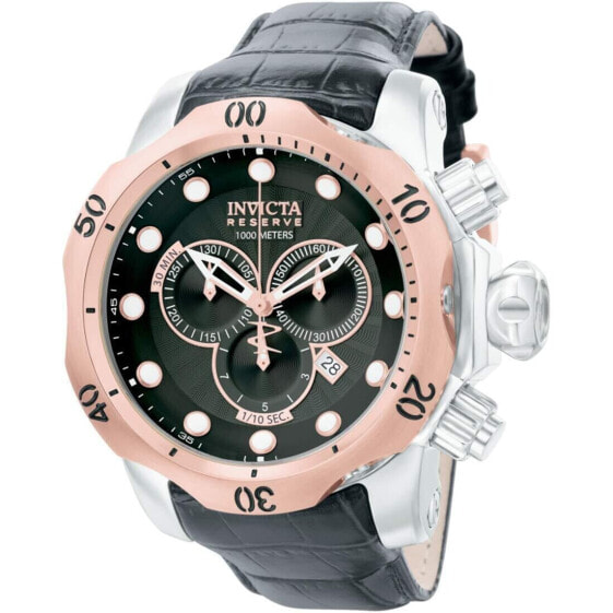 Наручные часы Invicta Aviator 48mm Stainless Steel Quartz Watch Gold (Model: 36602)