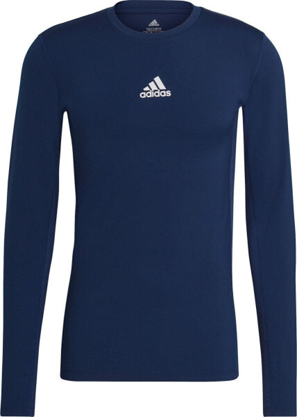 Adidas Koszulka adidas TECHFIT LS TOP GU7338 GU7338 granatowy XL