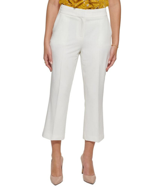 Women's Cropped Wide-Leg Pants