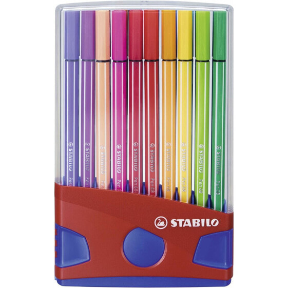 Ручки маркерные STABILO Pen 68 Mini Мультицвет 1 шт