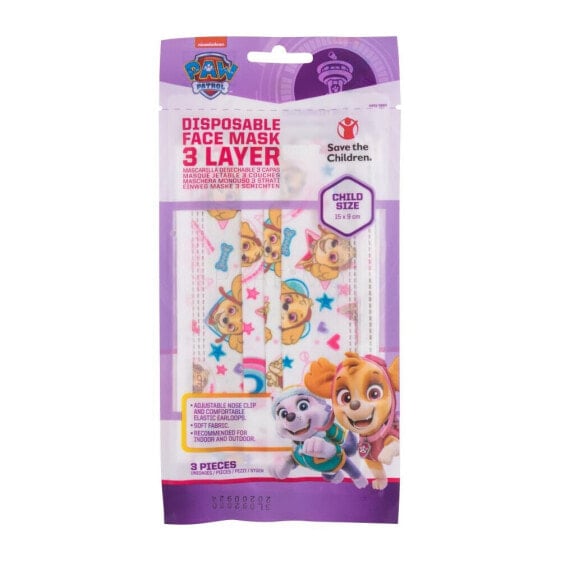 Nickelodeon Paw Patrol Skye 3 St. mundschutz und respirator für Kinder