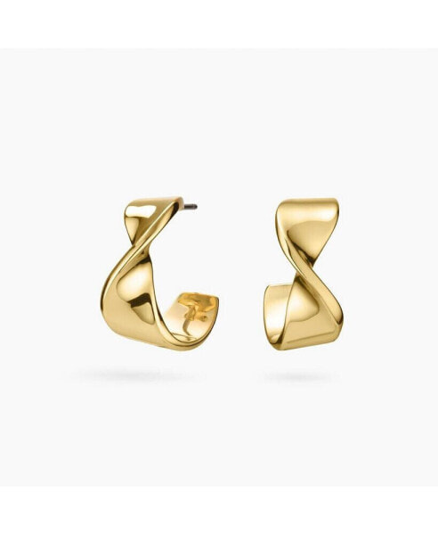Small Gold Hoop Earrings - Beyla