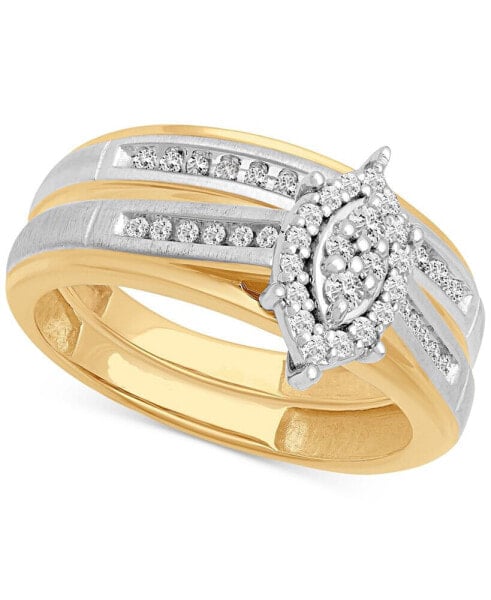 Кольцо Macy's Diamond Bridal Set 14k Gold
