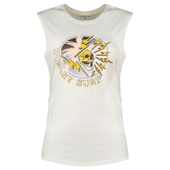 HURLEY Ahh Washed Muscle sleeveless T-shirt