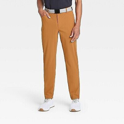 Men's Golf Pants - All in Motion Butterscotch 30x32