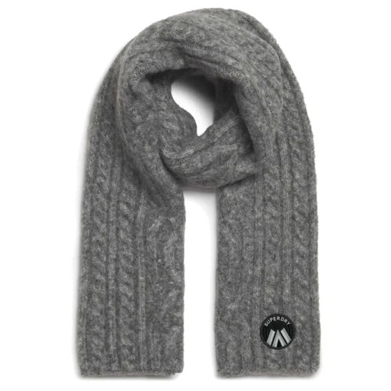 SUPERDRY Cable Luxe scarf