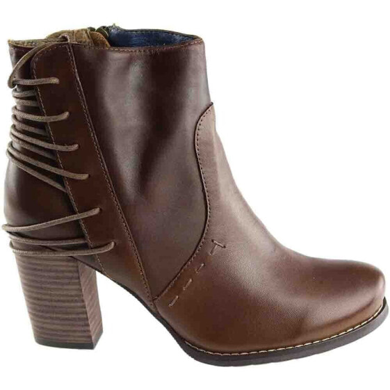 Corkys Elite Westie Distressed Booties Womens Size 8 B Dress Boots 60-7079-NATL