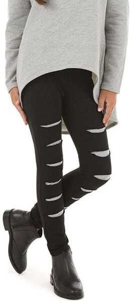 Dykmod Girls' leggings with slits